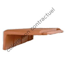 Gevelpan HP10 links (2,7 per lm met latafstand 370 mm) Ardoisé