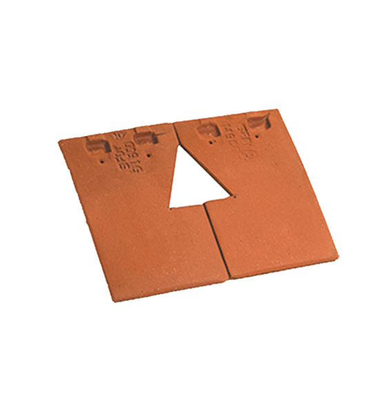 Dubbele versneden tegelpan voor de verluchtingspan passe-barre St Foy main product photo